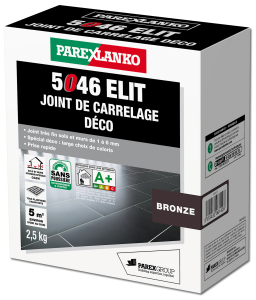 Joint carrelage déco 5046 ELIT - 2,5kg bronze - 1 à 6mm - FIN DE SERIE